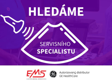 Servisní specialista pro ultrazvuky GE HealthCare
